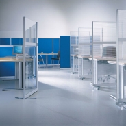 Мобильные перегородки для офиса